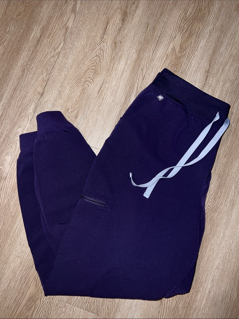 Figs women’s Purple Jam Drawstring Jogger Pants